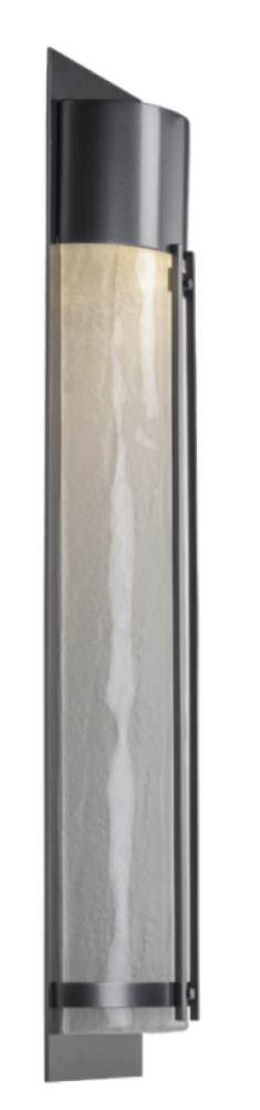 Outdoor Half Round Cover Sconce - 31-Inch